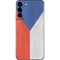 Czech Republic Flag Distressed Galaxy S22 Plus Skin
